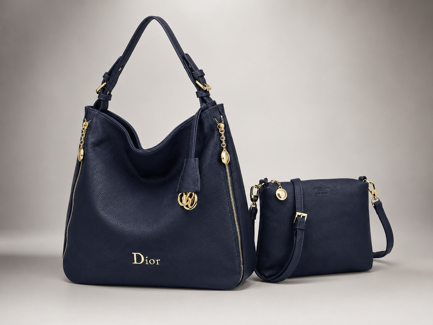 Dior Hobo Bag Set BLUE