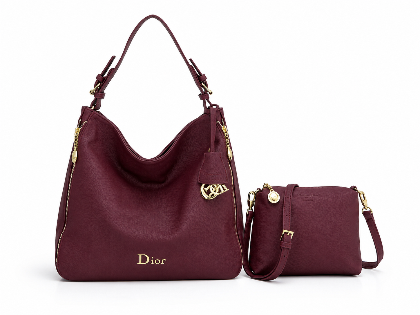 Dior Hobo Bag Set RED