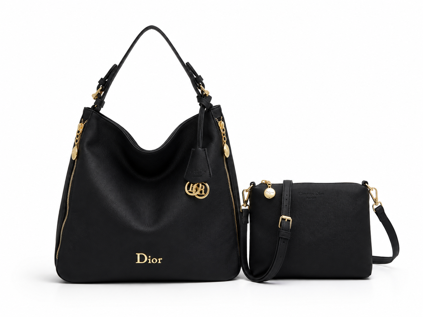 Dior Hobo Bag Set BLACK