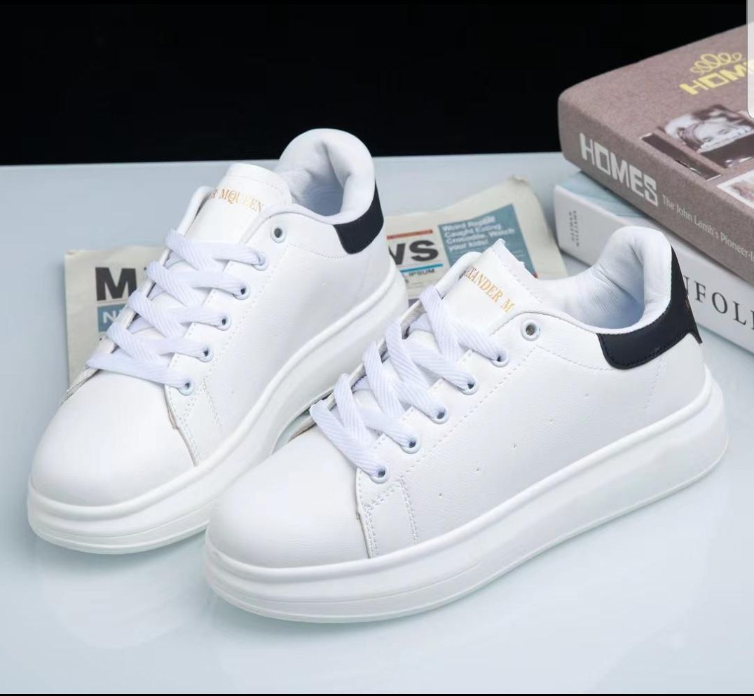 White Oversized Luxury-Style Sneakers