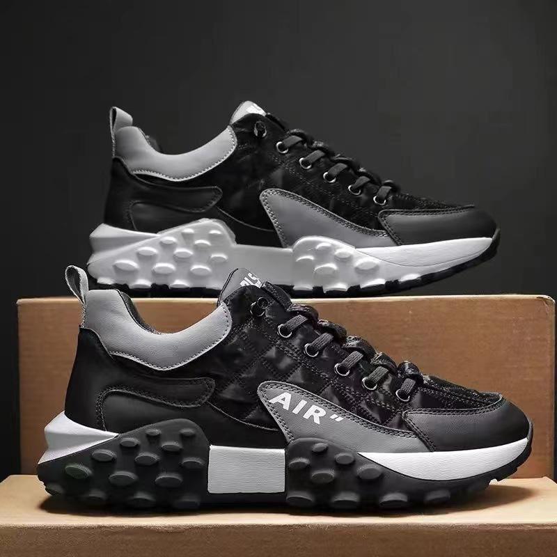 Air-Cross Runner Sneakers – Black & Grey